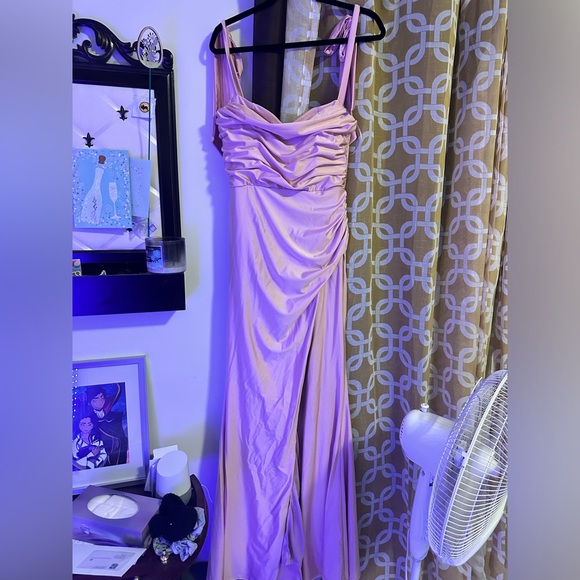 Under the stars, fashion nova maxi dress in pink! Brand new with tags. - Picture 2 of 3